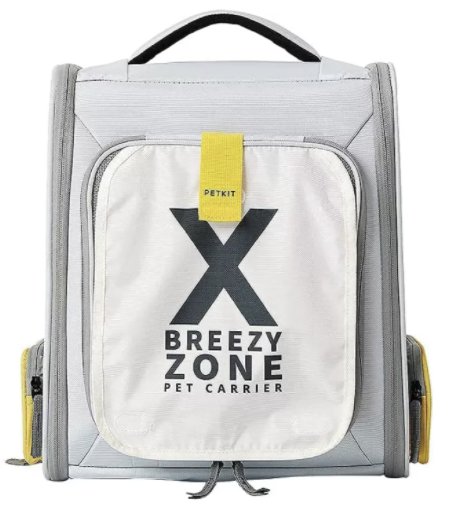 PETKIT Breezy Zone Cat Small Dog Backpack Carrier, Expandable Foldable Soft-Sided Cat Carrier for Kitten Puppy and Small Animals