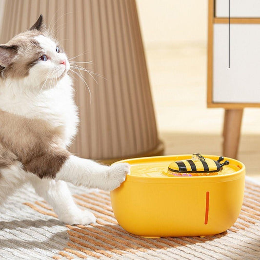 Little bee water dispenser，Automatic Water Fountain For Cat 2L