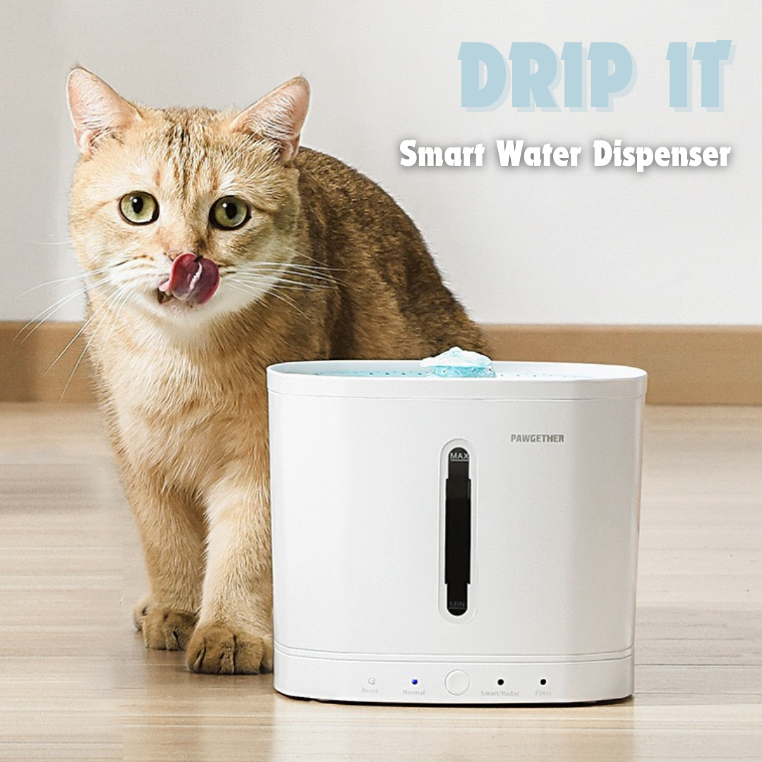 PAWGETHER Smart Water Dispenser-DRIP 1T