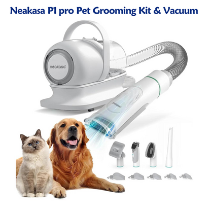 Neakasa P1 Pro 5-in-1 Pet Grooming Vacuum for Dogs Cats